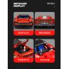 SEMBO WEKKI VIGGI 715305 non  THIẾT BỊ ĐIÊN RỒ XE THỂ THAO FERRARI SP4 tỷ lệ 1:18 bộ đồ chơi xếp lắp ráp ghép mô hình  Kỹ Thuật Công Nghệ Cao Mô Hình Phương Tiện 522 khối