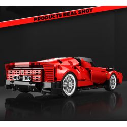 SEMBO WEKKI VIGGI 715305 non  THIẾT BỊ ĐIÊN RỒ XE THỂ THAO FERRARI SP4 tỷ lệ 1:18 bộ đồ chơi xếp lắp ráp ghép mô hình  Kỹ Thuật Công Nghệ Cao Mô Hình Phương Tiện 522 khối