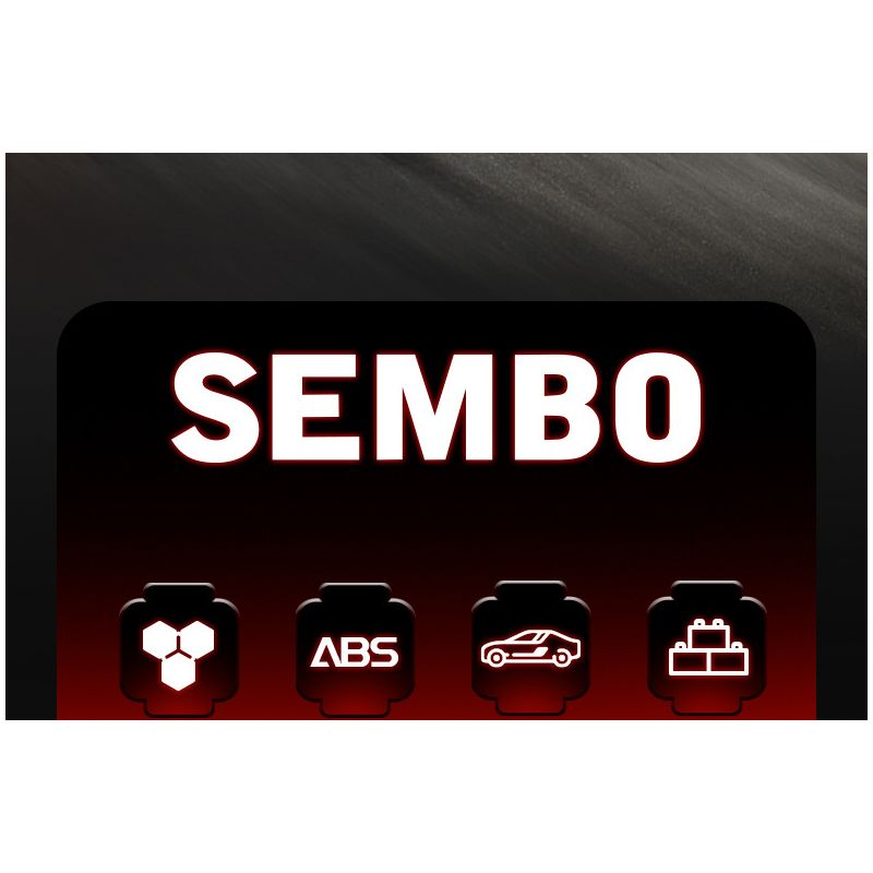 SEMBO WEKKI VIGGI 715305 non  THIẾT BỊ ĐIÊN RỒ XE THỂ THAO FERRARI SP4 tỷ lệ 1:18 bộ đồ chơi xếp lắp ráp ghép mô hình  Kỹ Thuật Công Nghệ Cao Mô Hình Phương Tiện 522 khối