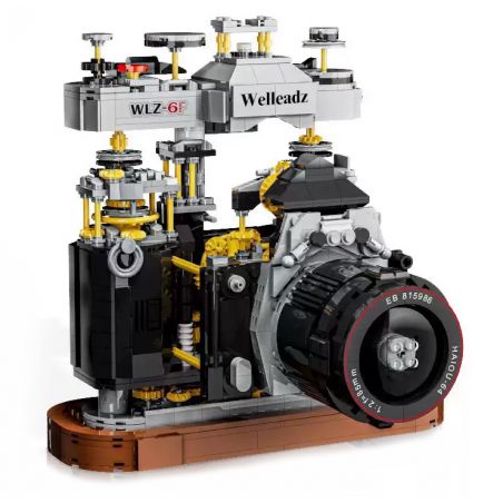 WELLEADZ 2100 non  MÁY ???NH CỔ ĐIỂN bộ đồ chơi xếp lắp ráp ghép mô hình 1027 khối