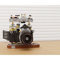 WELLEADZ 2100 non  MÁY ???NH CỔ ĐIỂN bộ đồ chơi xếp lắp ráp ghép mô hình 1027 khối