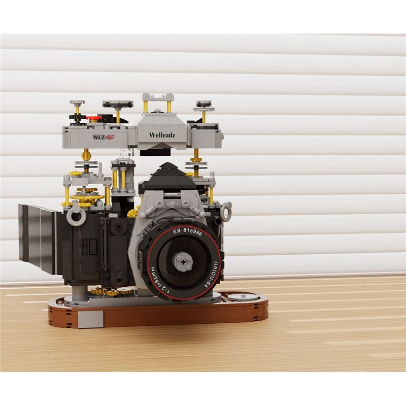 WELLEADZ 2100 non  MÁY ???NH CỔ ĐIỂN bộ đồ chơi xếp lắp ráp ghép mô hình 1027 khối