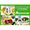 818 98285 ZHEGAO 00886 non  QUẦY BÁN HOA QUẢ bộ đồ chơi xếp lắp ráp ghép mô hình FOOD SNACKS FRUIT CART 604 khối