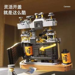 WELLEADZ 2100 non  MÁY ???NH CỔ ĐIỂN bộ đồ chơi xếp lắp ráp ghép mô hình 1027 khối