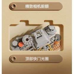 WELLEADZ 2100 non  MÁY ???NH CỔ ĐIỂN bộ đồ chơi xếp lắp ráp ghép mô hình 1027 khối