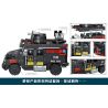 MINGDI K0159 0159 non  KIẾM VÀ RĂNG - XE BỌC THÉP K0159 bộ đồ chơi xếp lắp ráp ghép mô hình Military Army Quân Sự Bộ Đội 639 khối