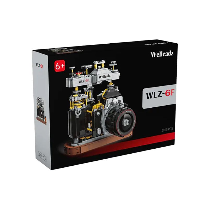 WELLEADZ 2100 non  MÁY ???NH CỔ ĐIỂN bộ đồ chơi xếp lắp ráp ghép mô hình 1027 khối