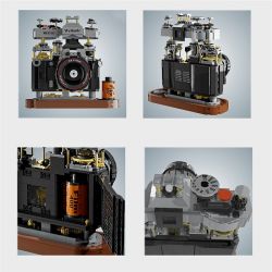 WELLEADZ 2100 non  MÁY ???NH CỔ ĐIỂN bộ đồ chơi xếp lắp ráp ghép mô hình 1027 khối