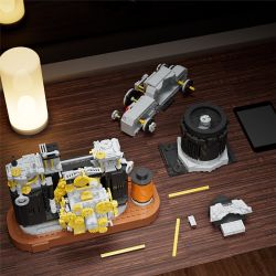 WELLEADZ 2100 non  MÁY ???NH CỔ ĐIỂN bộ đồ chơi xếp lắp ráp ghép mô hình 1027 khối