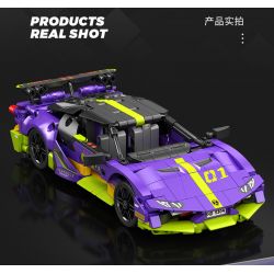 SEMBO WEKKI VIGGI 715304 non  TÍCH LŨY VŨ KHÍ TRANG BỊ SIÊU XE THỂ THAO RAMBO tỷ lệ 1:18 bộ đồ chơi xếp lắp ráp ghép mô hình  Kỹ Thuật Công Nghệ Cao Mô Hình Phương Tiện 588 khối