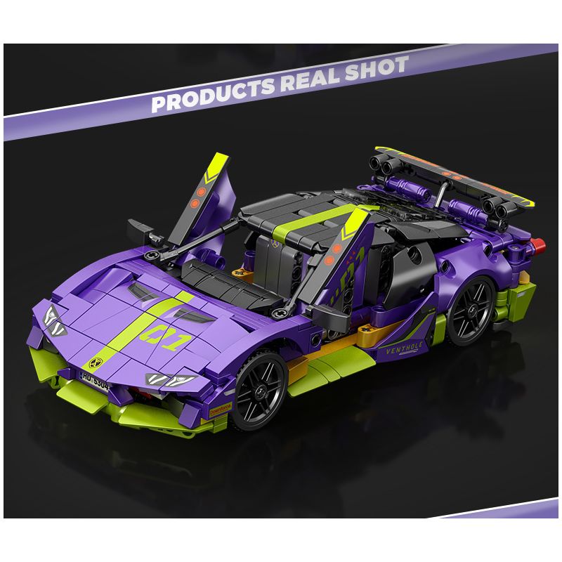 SEMBO WEKKI VIGGI 715304 non  TÍCH LŨY VŨ KHÍ TRANG BỊ SIÊU XE THỂ THAO RAMBO tỷ lệ 1:18 bộ đồ chơi xếp lắp ráp ghép mô hình  Kỹ Thuật Công Nghệ Cao Mô Hình Phương Tiện 588 khối