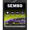 SEMBO WEKKI VIGGI 715304 non  TÍCH LŨY VŨ KHÍ TRANG BỊ SIÊU XE THỂ THAO RAMBO tỷ lệ 1:18 bộ đồ chơi xếp lắp ráp ghép mô hình  Kỹ Thuật Công Nghệ Cao Mô Hình Phương Tiện 588 khối