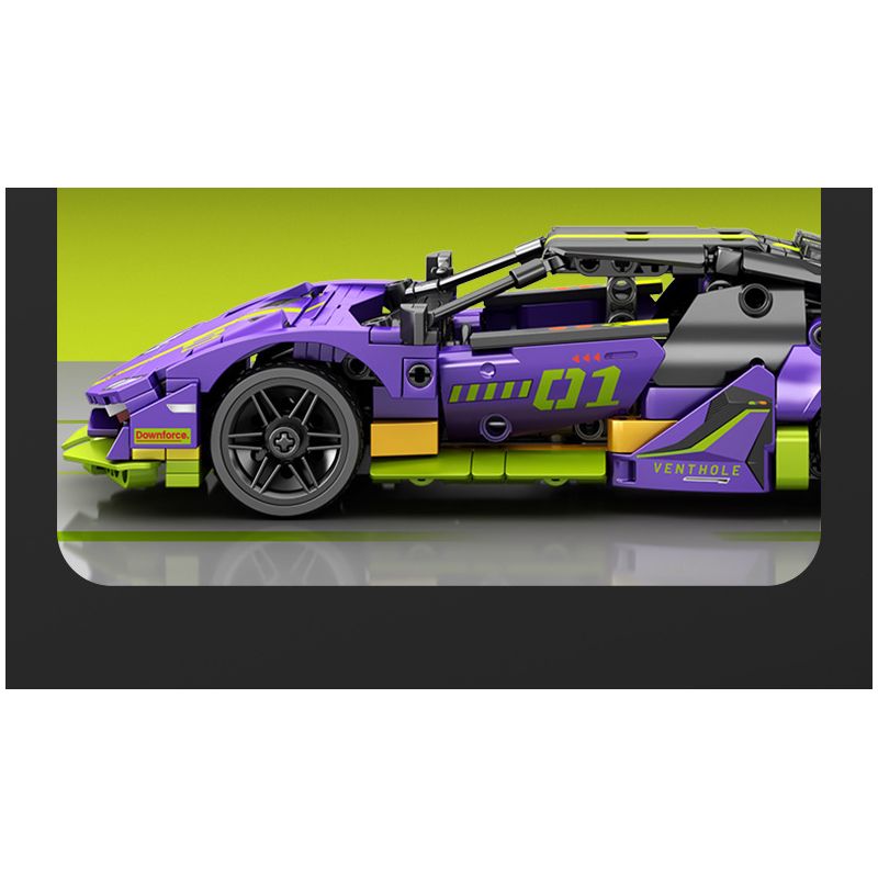 SEMBO WEKKI VIGGI 715304 non  TÍCH LŨY VŨ KHÍ TRANG BỊ SIÊU XE THỂ THAO RAMBO tỷ lệ 1:18 bộ đồ chơi xếp lắp ráp ghép mô hình  Kỹ Thuật Công Nghệ Cao Mô Hình Phương Tiện 588 khối