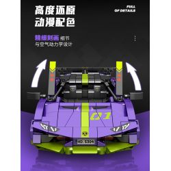 SEMBO WEKKI VIGGI 715304 non  TÍCH LŨY VŨ KHÍ TRANG BỊ SIÊU XE THỂ THAO RAMBO tỷ lệ 1:18 bộ đồ chơi xếp lắp ráp ghép mô hình  Kỹ Thuật Công Nghệ Cao Mô Hình Phương Tiện 588 khối