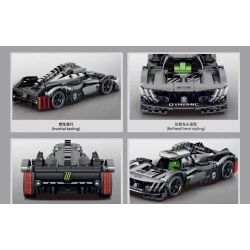 SEMBO WEKKI VIGGI 715303 non  CRAZY GEAR XE THỂ THAO CHIẾN BINH PEUGEOT 1:18 tỷ lệ 1:18 bộ đồ chơi xếp lắp ráp ghép mô hình  Kỹ Thuật Công Nghệ Cao Mô Hình Phương Tiện 532 khối