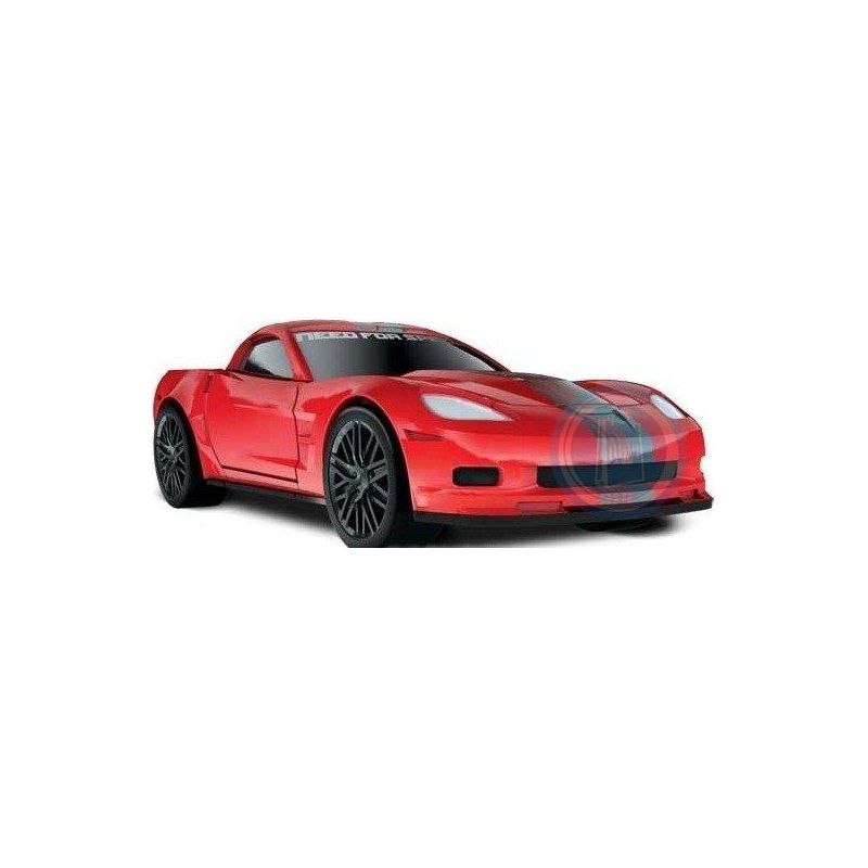 MEGA BLOKS 95706 non  CẦN TỐC ĐỘ CHEVROLET CORVETTE ZR-1 tỷ lệ 1:55 bộ đồ chơi xếp lắp ráp ghép mô hình Need For Speed NEED FOR SPEED CHEVROLET CORVETTE ZR1 14 khối