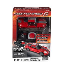 MEGA BLOKS 95706 non  CẦN TỐC ĐỘ CHEVROLET CORVETTE ZR-1 tỷ lệ 1:55 bộ đồ chơi xếp lắp ráp ghép mô hình Need For Speed NEED FOR SPEED CHEVROLET CORVETTE ZR1 14 khối