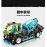 JIESTAR 91005 non  XE TRỘN XI MĂNG bộ đồ chơi xếp lắp ráp ghép mô hình 553 khối