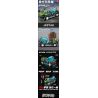 JIESTAR 91005 non  XE TRỘN XI MĂNG bộ đồ chơi xếp lắp ráp ghép mô hình 553 khối