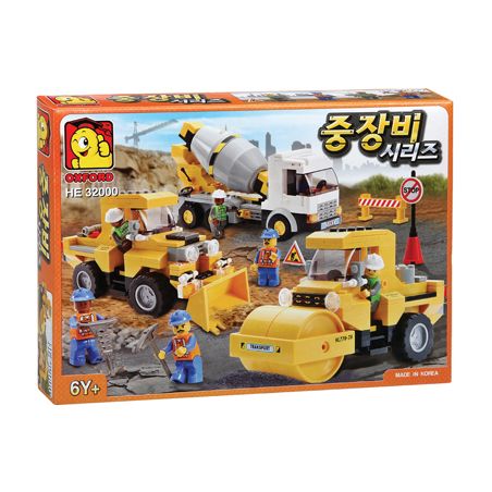 OXFORD HE3221 3221 non  DÒNG THIẾT BỊ NẶNG bộ đồ chơi xếp lắp ráp ghép mô hình City 중장비시리즈 Thành Phố