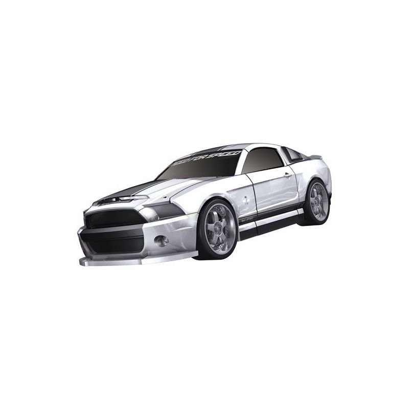 MEGA BLOKS 95784 non  FORD SHELBY GT500 tỷ lệ 1:38 bộ đồ chơi xếp lắp ráp ghép mô hình Need For Speed NEED FOR SPEED FORD SHELBY GT500 SUPERSNAKE 73 khối