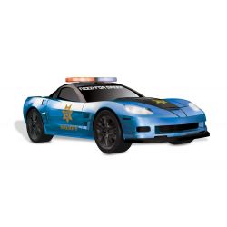 MEGA BLOKS 95779 non  XE CẢNH SÁT CHEVROLET CORVETTE ZR-1 tỷ lệ 1:55 bộ đồ chơi xếp lắp ráp ghép mô hình Need For Speed NEED FOR SPEED CHEVROLET CORVETTE ZR1 20 khối