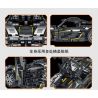 MorkModel 023022 Mork Model 023022 non  KONIÈGE MỘT-1 tỷ lệ 1:14 bộ đồ chơi xếp lắp ráp ghép mô hình  KOENIGSEGG ONE:1 Kỹ Thuật Công Nghệ Cao Mô Hình Phương Tiện 1505 khối