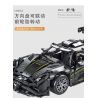 MorkModel 023022 Mork Model 023022 non  KONIÈGE MỘT-1 tỷ lệ 1:14 bộ đồ chơi xếp lắp ráp ghép mô hình  KOENIGSEGG ONE:1 Kỹ Thuật Công Nghệ Cao Mô Hình Phương Tiện 1505 khối