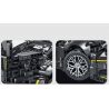 MorkModel 023022 Mork Model 023022 non  KONIÈGE MỘT-1 tỷ lệ 1:14 bộ đồ chơi xếp lắp ráp ghép mô hình  KOENIGSEGG ONE:1 Kỹ Thuật Công Nghệ Cao Mô Hình Phương Tiện 1505 khối