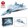 JUHANG TECHNOLOGY 88016 REOBRIX 33030 non  MÁY BAY CHIẾN ĐẤU HẠNG NẶNG THẾ HỆ THỨ NĂM SU-57 bộ đồ chơi xếp lắp ráp ghép mô hình Military Army SU-57 HEAVY FIGHTER SUKHOI Quân Sự Bộ Đội 1456 khối