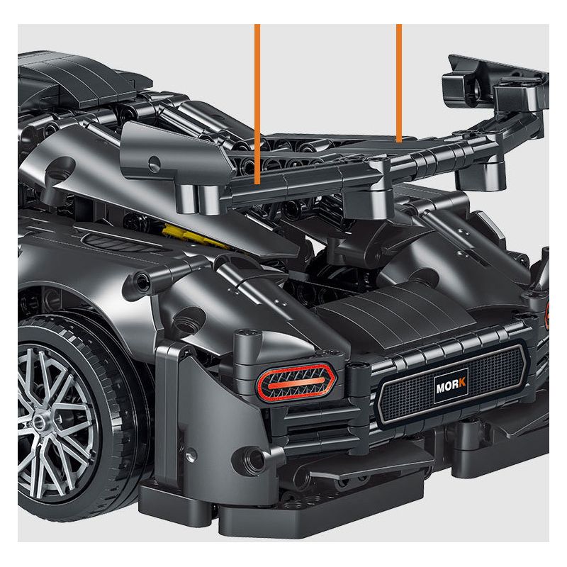 MorkModel 023022 Mork Model 023022 non  KONIÈGE MỘT-1 tỷ lệ 1:14 bộ đồ chơi xếp lắp ráp ghép mô hình  KOENIGSEGG ONE:1 Kỹ Thuật Công Nghệ Cao Mô Hình Phương Tiện 1505 khối