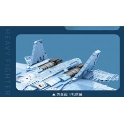 JUHANG TECHNOLOGY 88016 REOBRIX 33030 non  MÁY BAY CHIẾN ĐẤU HẠNG NẶNG THẾ HỆ THỨ NĂM SU-57 bộ đồ chơi xếp lắp ráp ghép mô hình Military Army SU-57 HEAVY FIGHTER SUKHOI Quân Sự Bộ Đội 1456 khối