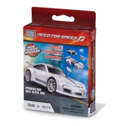 MEGA BLOKS 95774 non  PORSCHE 911 GT3 tỷ lệ 1:55 bộ đồ chơi xếp lắp ráp ghép mô hình Need For Speed NEED FOR SPEED PORSCHE 911 GT3 18 khối