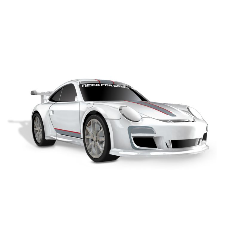 MEGA BLOKS 95774 non  PORSCHE 911 GT3 tỷ lệ 1:55 bộ đồ chơi xếp lắp ráp ghép mô hình Need For Speed NEED FOR SPEED PORSCHE 911 GT3 18 khối