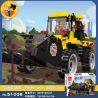JIESTAR 51008 non  KỸ THUẬT BỐC DỠ XE TẢI bộ đồ chơi xếp lắp ráp ghép mô hình City ENGINEERING TRUCK Thành Phố 355 khối