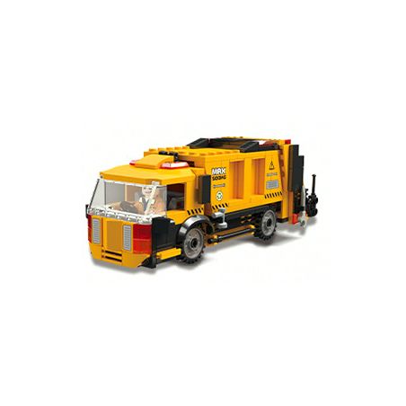 JIESTAR 51004 non  XE XANH bộ đồ chơi xếp lắp ráp ghép mô hình City ECO CAR Thành Phố 236 khối