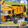 JIESTAR 51004 non  XE XANH bộ đồ chơi xếp lắp ráp ghép mô hình City ECO CAR Thành Phố 236 khối