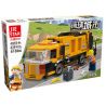 JIESTAR 51004 non  XE XANH bộ đồ chơi xếp lắp ráp ghép mô hình City ECO CAR Thành Phố 236 khối