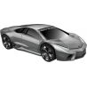 MEGA BLOKS 95786 non  LAMBORGHINI REVENTON tỷ lệ 1:38 bộ đồ chơi xếp lắp ráp ghép mô hình Need For Speed NEED FOR SPEED LAMBORGHINI REVENTON 54 khối
