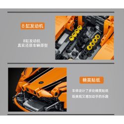 MorkModel 023011 Mork Model 023011 non  APOLLO. tỷ lệ 1:14 bộ đồ chơi xếp lắp ráp ghép mô hình  GUMPERT APOLLO Kỹ Thuật Công Nghệ Cao Mô Hình Phương Tiện 1397 khối