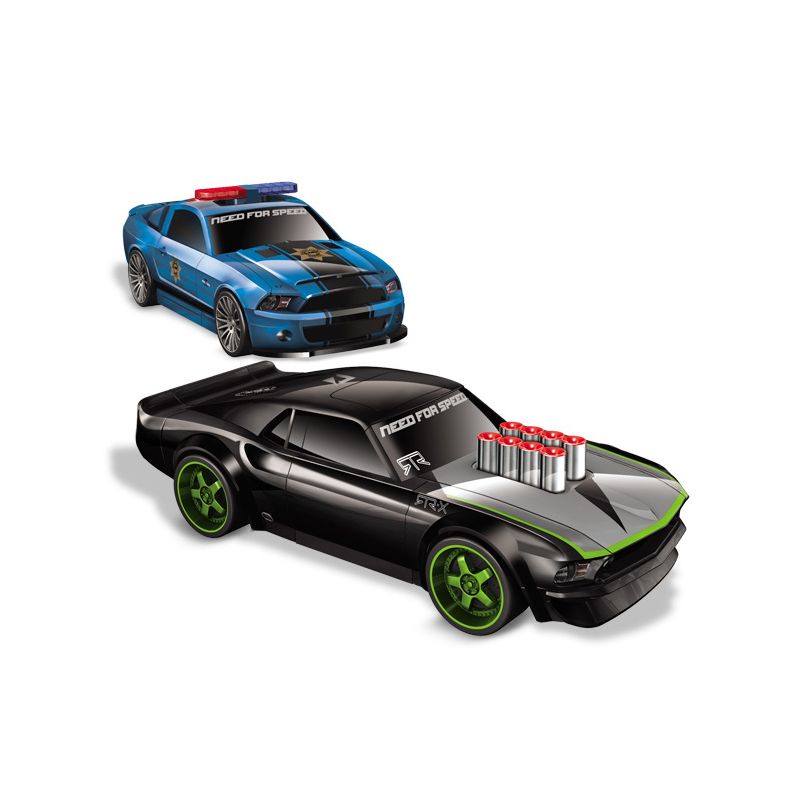 MEGA BLOKS 95782 non  HA GUC CON THU bộ đồ chơi xếp lắp ráp ghép mô hình Need For Speed NEED FOR SPEED PURSUIT SET 138 khối