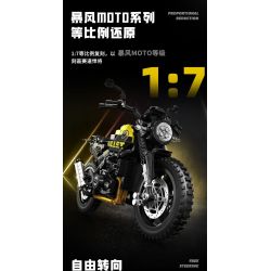 SEMBO WEKKI VIGGI 713002 non  TÍCH LŨY VŨ KHÍ TRANG BỊ XE MÁY BENA YOUSHI 500 tỷ lệ 1:7 bộ đồ chơi xếp lắp ráp ghép mô hình  Kỹ Thuật Công Nghệ Cao Mô Hình Phương Tiện 773 khối