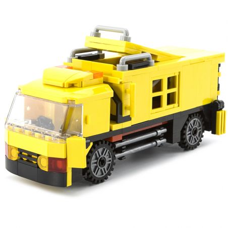 JIESTAR 51001 non  CHỞ HÀNG bộ đồ chơi xếp lắp ráp ghép mô hình City CARGO Thành Phố 247 khối