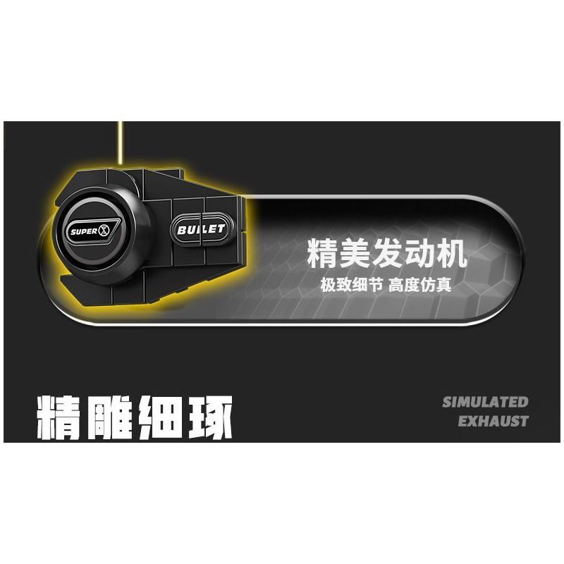 SEMBO WEKKI VIGGI 713002 non  TÍCH LŨY VŨ KHÍ TRANG BỊ XE MÁY BENA YOUSHI 500 tỷ lệ 1:7 bộ đồ chơi xếp lắp ráp ghép mô hình  Kỹ Thuật Công Nghệ Cao Mô Hình Phương Tiện 773 khối