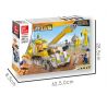 JIESTAR 21037 non  CẨU TITAN bộ đồ chơi xếp lắp ráp ghép mô hình City TRUCK Thành Phố 491 khối