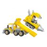 JIESTAR 21036 non  XE TẢI PHÁ HỦY bộ đồ chơi xếp lắp ráp ghép mô hình City TRUCK Thành Phố 405 khối