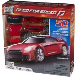 MEGA BLOKS 95711 95787 non  NISSANGTR tỷ lệ 1:38 bộ đồ chơi xếp lắp ráp ghép mô hình Need For Speed NEED FOR SPEED NISSAN GTR 67 khối