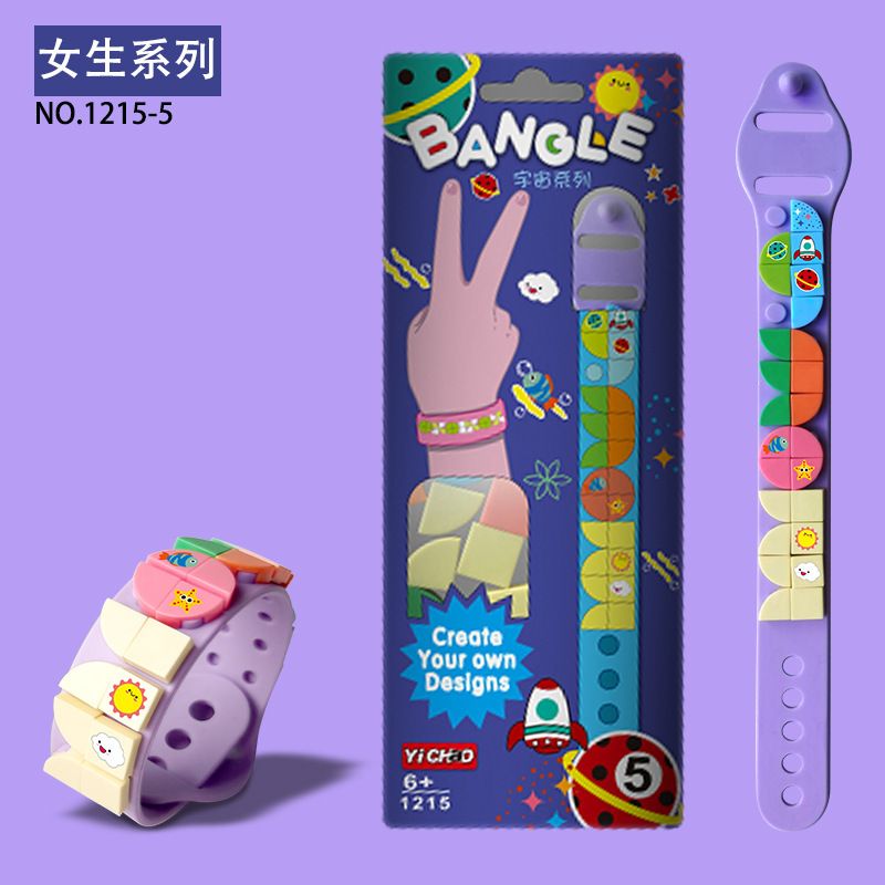 YICHAO 1215 non  VÒNG TAY DIY bộ đồ chơi xếp lắp ráp ghép mô hình Miscellaneous Lung Tung YICHAO 1215 non  VÒNG TAY DIY bộ đồ chơi xếp lắp ráp ghép mô hình Miscellaneous Lung Tung