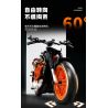 SEMBO WEKKI VIGGI 713001 non  MÁY TÍCH LŨY XE KTNN250 DUKE tỷ lệ 1:7 bộ đồ chơi xếp lắp ráp ghép mô hình  Kỹ Thuật Công Nghệ Cao Mô Hình Phương Tiện 731 khối