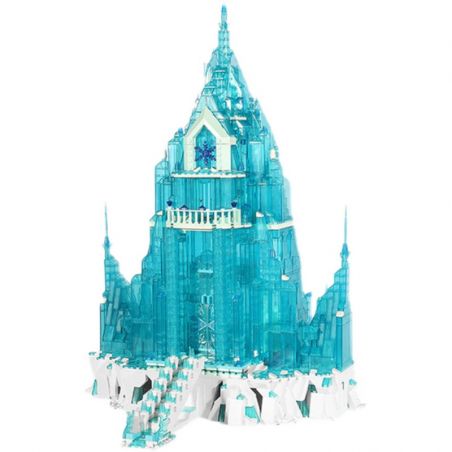 BEAUTY AND 13002 non  LÂU ĐÀI BĂNG bộ đồ chơi xếp lắp ráp ghép mô hình Frozen PRINCESS ICE CASTLE Nữ Hoàng Băng Giá 2247 khối
